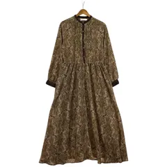 URBAN RESEARCH Sonny Label アーバンリサーチサニーレーベル ペイズリー柄 ワンピース sizeFree/ブラウン
