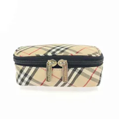 BURBERRY BLUE LABEL バーバリーブルーレーベル コスメポーチ  ノバチェック    ベージュ レディース / 240001144181