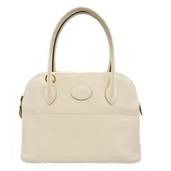 エルメス(HERMES) ボリード27 クレ エプソン ゴールド金具 Z刻印(2021年製造) 中古 レディース ハンドバッグ ショルダーバッグ