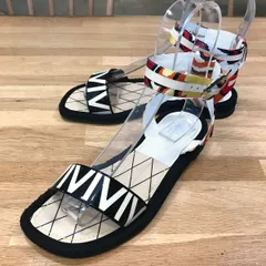 大幅値下げ中!!ルイヴィトン　マルチカラーサンダル　中古品　サイズ24 LOUIS VUITTON - LOUIS VUITTON マルチカラー サンダルの通販 by