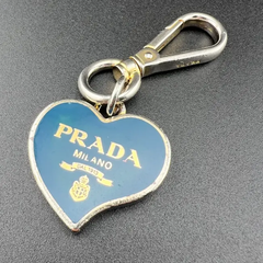おまとめ✴︎ PRADA プラダ キーホルダー キーリング ロゴ ハート ブルーCOACH コーチ キーホルダー チャーム ピンク 花 フラワー デイジー柄