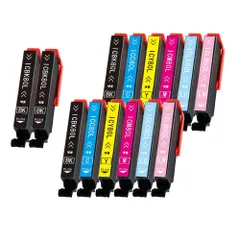 エプソン　EP-707A プリンター　ジャンク品　互換性インク付き hobinavi_ic80l-6cl-pfo-set