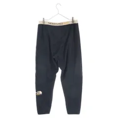 GUCCI (グッチ) 22SS×THE NORTH FACE ノースフェイス テクニカルジャージー フリース レギンスパンツ ブラック 663910のサムネイル