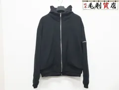 BALENCIAGA バレンシアガ 24SS Zip Up Cardigan レイヤードパッチ ニットカーディガン サイズ1 771192 T3297 ブラック 【中古】 アウターのサムネイル