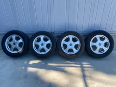 送料込 中古 GIRO アルミホイール 16インチ トライアングル スノーライオン TR777 215 60 16 4本 スタッドレス