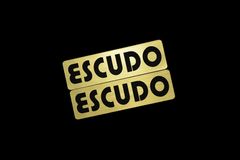 EEE-5-1 ESCUDO 金黒 アクリル2層 ステッカー スズキ エスクード YE21S TA01 TD54W YD21S TDA4W 2.0 TD01W カスタム 前期 後期 2枚1セット