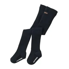 【 ミキハウス 】 タイツ 無地 ロゴ シンプル 日本製 男の子 女の子 ベビー キッズ 子供服 卒園式 入学式 通園 通学 13-9801-576 120cm 黒