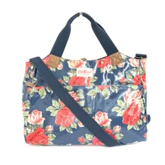 Cath Kidston キャスキッドソン 2WAYバッグ  花柄 PVC    ネイビー レディース / 240001162512