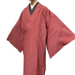 R-1313　和装コート　雨コート　M　裄67センチ　ポリエステル60％　ナイロン40％　専用ポーチ付き