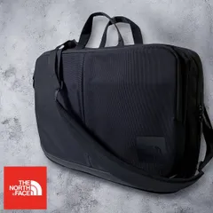 THE NORTH FACE ノースフェイス CITY COMMUTER CROSS 軽量 撥水 高耐久 多機能 マルチポケット A4収納可能 ショルダーストラップ付き 2way ブリーフケース バッグ ビジネスバッグ ショルダーバッグ  普段使い ブラック