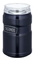 ☆新品未使用「送料込」THERMOS//保冷缶ホルダー ROD-0021//ミッドナイトブルー//サーモス