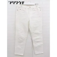 ◇ BEAUTY&YOUTH ビューティ&ユース UNITED ARROWS デニム ジーンズ パンツ サイズM アイボリー レディース  【中古】 【1111300008173】