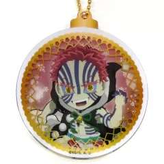 【中古】キーホルダー 猗窩座 「鬼滅の刃×ufotable cafe クリスマスイベント2020 ランダムオーナメント風アクリルチャーム Aグループ」