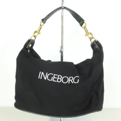 ほぼ未使用品INGEBORG インゲボルグ ハラコ×本革 レザー ハンドバッグ インゲボルグ トートバッグ ハンドバッグ レザー ブラウン - メルカリ