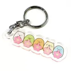 【中古】雑貨 桜といっしょ アクリルキーホルダー 「銀閣寺 すみっコぐらし堂」