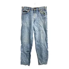 Levi's 550 デニムパンツ W32 リーバイス リラックスフィット オレンジタブ ライトブルー コットン 古着卸 アメリカ仕入 2501-727