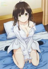 ひげを剃る。そして女子高生を拾う。 BD ソフマップ特典のB1布ポスター ひげを剃る。そして女子高生を拾う。 BD ソフマップ特典のB1布ポスター