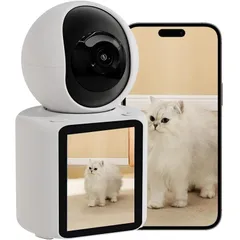 AORTD 見守りカメラ 防犯カメラ ベビーモニター ベビーカメラ ペットカメラ 1080P 高画質 自動追跡 双方向通話 動作検知 留守番 遠隔追尾 小型 屋内 家庭用 みまもりカメラ