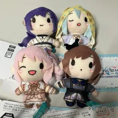 【むつ86-062202】プロセカ ふわぷち マスコット 4種コンプセット サンリオ ニーゴ  25時、ナイトコードで。