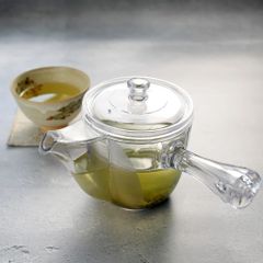 割れない透明急須大容量タイプ/520ml【メーカー直送正規品】限定ロゴ入り/選べるカラー3種　ギフト包装可・手提げ無料※リスト選択お願いします