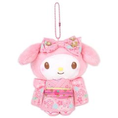 マイメロディ マスコットホルダー 着物 和風 豪華な和柄の着物シリーズ サンリオ sanrio
