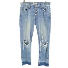 カレントエリオット USA製 ボタンフライ カットオフ デニムパンツ Current/Elliott ジーパン メンズのサムネイル