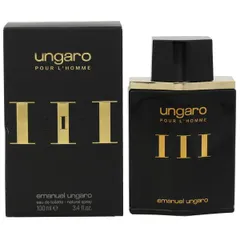 エマニュエル ウンガロ ウンガロ III プールオム EDT・SP 100ml 香水 フレグランス UNGARO POUR HOMME III EMANUEL UNGARO 新品 未使用のサムネイル