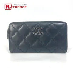CHANEL シャネル 長財布 マトラッセ キルティング ラムスキン