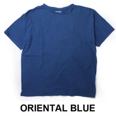 オリエンタルブルー 日本製 tシャツ メンズ 大きいサイズ レディース s m l xl 半袖 tシャツ DOWN ON THE CORNER S/S COTTON HEMP TEE SZ DOC040076のサムネイル
