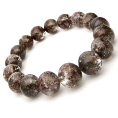 本物】ブラックルチルクォーツ 9.8mm ※トルマリンではありません 1339 