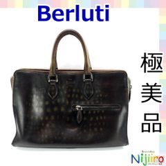 [Excellent Condition] Berluti Un Jour Briefcase Leather 1591