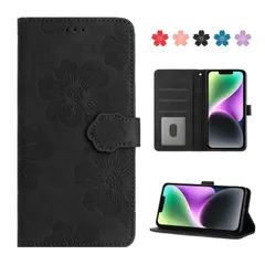 iPhone 14 ケース 手帳型 スマホケース 人気 おしゃれ アイフォン 14 ケース 手帳型 カバー スマホケース 高級PUレザー 防水 全面保護 iPhone 14 手帳型ケース 美しい桜の柄 アイフォン 14 手帳型 ケース かわいい あ