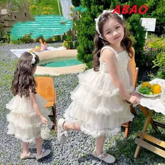 【新商品が大人気です！】子供服 ワンピース ドレス 姫服 子供服 女の子 チュール ワンピース キッズ 女児 小学生 キッズ 可愛い  おしゃれ カジュアル キャミワンピ  発表会 結婚式 音楽会 演奏会  90cm 100cm 110cm yz642