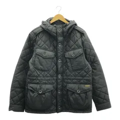 POLO　RALPH　LAUREN　ポロラルフローレン　M-65調　ミリタリー　フード付きキルティングジャケット　中綿ジャケット　Lサイズ　ブラック