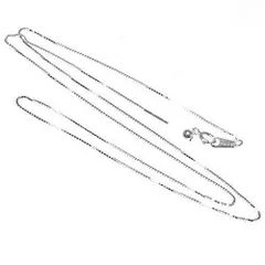  〔G4-30-1〕SV925 ネックレス ピンチェーン シルバーカラー