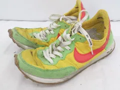 ◇ NIKE ナイキ チャレンジャーOG CZ9072-763 ランニングシューズ サイズ24ｃｍ イエロー グリーン レディース E  【1305300000392】