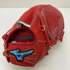美品！！ミズノ⭐︎Global Elite⭐︎硬式グローブ⭐︎レッド⭐︎ピッチャー用 Mizuno Global Elite 硬式グローブ 赤 Mizuno Global Elite 硬式