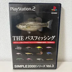 PS2 THE バスフィッシング シンプル2000シリーズ Vol3 プレステ2 ゲームソフト 動作確認済 [中古]