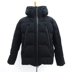 DESCENTE ALLTERRAIN ◆アンカー/ダウンジャケット/水沢ダウン/ブラック/サイズM DAMWGK32U 【メンズ/MEN/男性/ボーイズ/紳士】 メンズファッション【中古】 