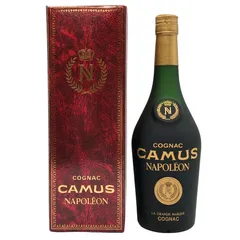 CAMUS NAPOLEON COGNAC コニャック　ナポレオン　2本 Amazon.co.jp: CAMUS カミュ NAPOLEON ナポレオン ブック型