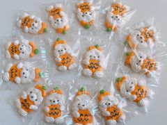 メレンゲクッキー (ハロウィン犬)オーダー受付 - ミルエテ - メルカリ