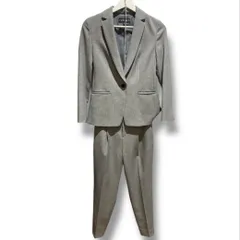 INDIVI インディヴィ パンツセットアップ スーツ ジャケット フォーマル グレー 灰色 03サイズ レディース 春 recollect有明ガーデン店No.国295Y