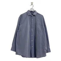 TOMMY HILFIGER 長袖 柄シャツ L～ ライトブルー ネイビー トミーヒルフィガー ドット 水玉 古着卸 アメリカ仕入 a603-5925