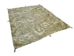 イギリス軍 バシャ タープ シェルターシート MTPカモ 250cm×220cm 中古良