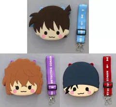 名探偵コナン プラチナムザッカショルダー付 シリコンポーチ 怪盗キッドなど16個 名探偵コナン プラチナムザッカショルダー付 シリコンポーチ