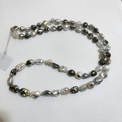黒蝶真珠ケシパール9−11㍉ネックレス