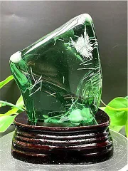 異形石器　雪花オブシディアン(仮)　川揚がり 寒蘭専門店 東洋蘭センター / 荒城の月（こうじょうのつき）紺