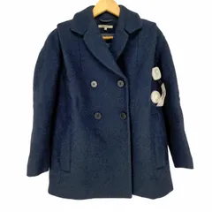 美品　CARVEN カルヴェン　ウールコート CARVEN（カルヴェン）チェスターコート 紺 サイズ:44(S位