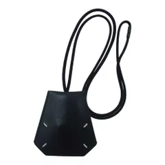 MAISON MARGIELA メゾンマルジェラ ネックレス S55UA0025 PS935 クロシェット キーリング ネックストラップ  ブラック系 UNI【中古】のサムネイル
