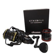 【中古】 Okuma オクマ リール ITX CB PLUS アイティーエックス シービープラス ICP-C4000MHA スペアスプール付属リール 釣り具 フィッシング 未使用品 A2502288